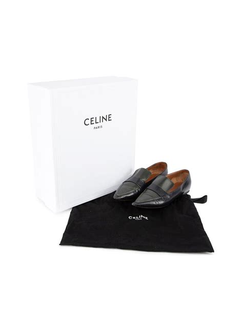 celine pre-loved loafers & slippers uae
